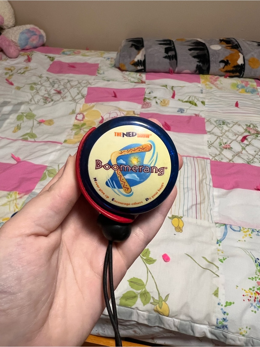 Handheld Yo-Yo Toy - Blue & Red